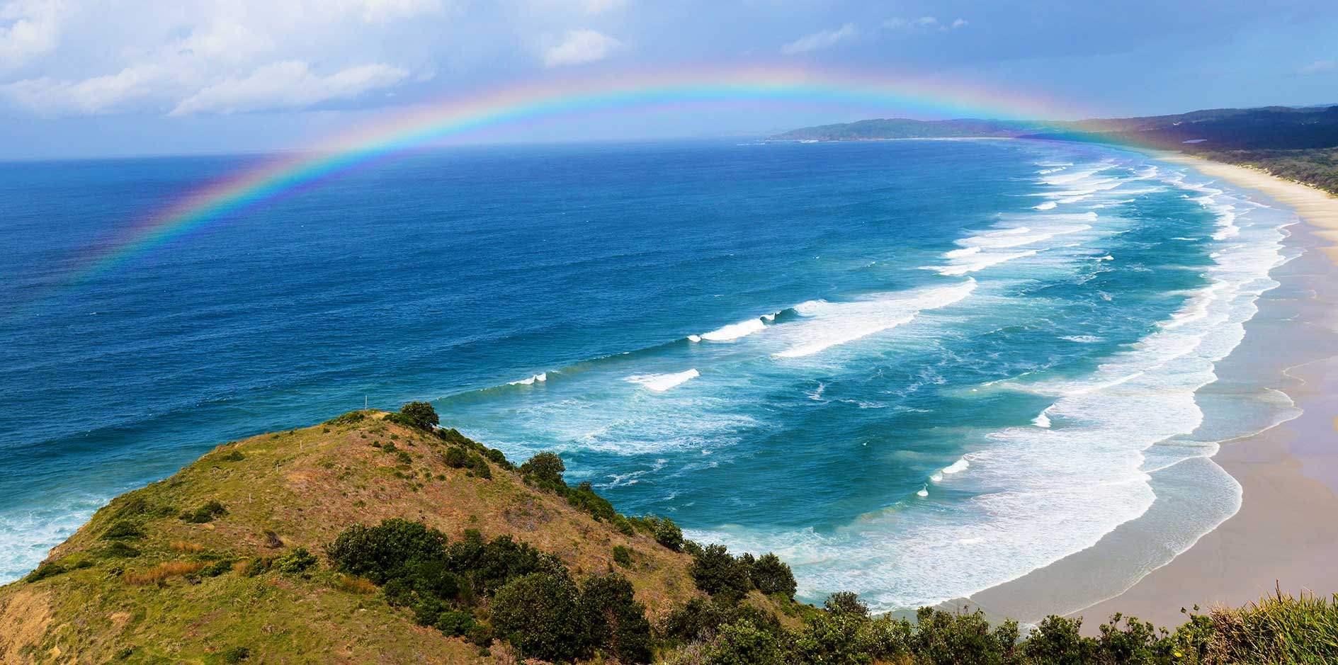 Byron bay rainbow